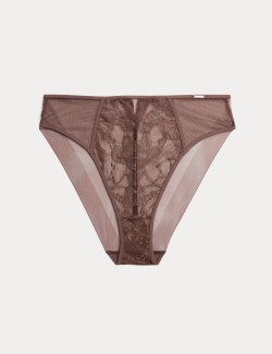 Krajkové kalhotky Savannah s vysokým pasem