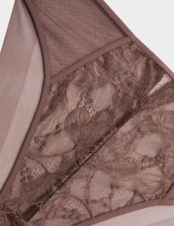 Krajkové kalhotky Savannah s vysokým pasem