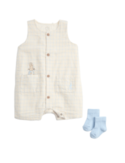 2 Piece Peter Rabbit™ Bibshort Outfit (0-24 Months)