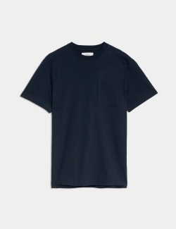 Pure Cotton Midweight Pocket T-shirt