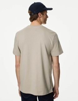 Pure Cotton Midweight Pocket T-shirt