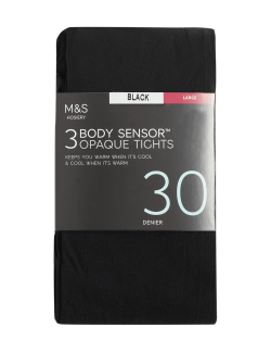 3pk 30 Denier Body Sensor™ Tights