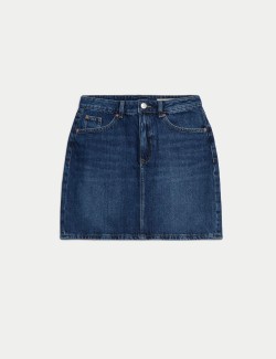 Denim Mini Skirt