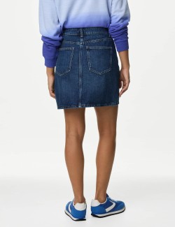 Denim Mini Skirt