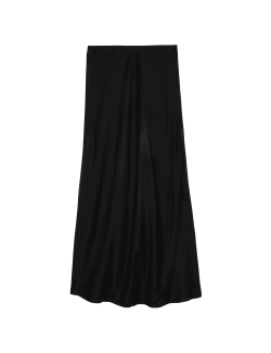 Satin Midaxi Slip Skirt