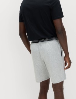 Sada 2 ks žerzejových pyžamových šortek z čisté bavlny