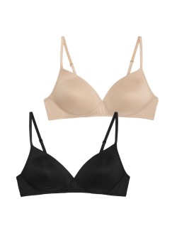 2pk Non Wired First Bra