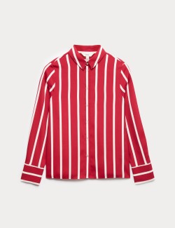 Geometric Collared Shirt