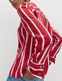 Geometric Collared Shirt
