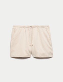 Pyžamové šortky s vysokým podílem bavlny a technologií Brushback