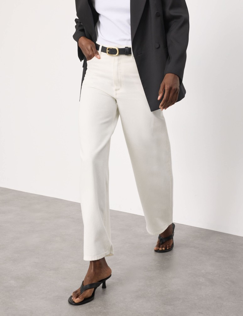 High Waisted Wide Leg Jeans