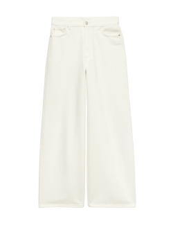 High Waisted Wide Leg Jeans