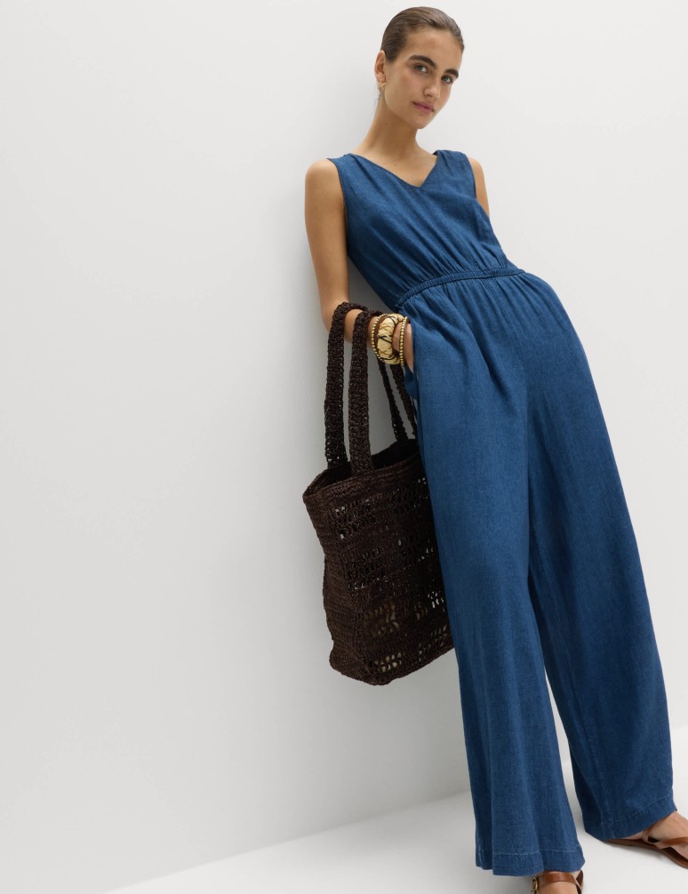 Overal s vysokým podílem lnu a zavazováním