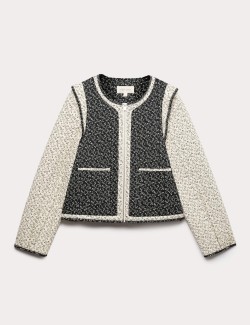 Pure Cotton Printed Quilted Jacket