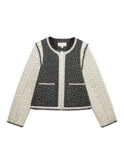 Pure Cotton Printed Quilted Jacket