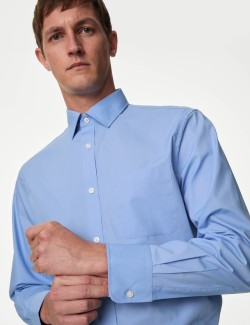 3pk Regular Cotton Blend Long Sleeve Shirts