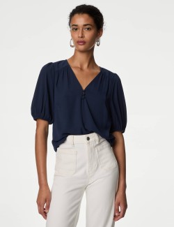 V-Neck Blouse