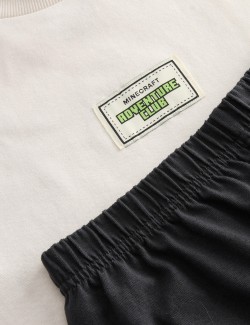 Pure Cotton Minecraft™ Pyjamas (6-16 Yrs)