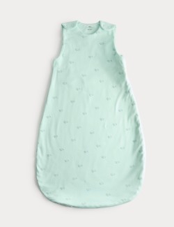 Pure Cotton Dog Print 1.0 Tog Sleeping Bag (0-3 Yrs)