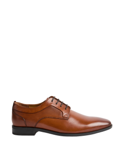 Kožená obuv derbového střihu