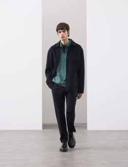 Polokošile s geometrickým potiskem, z čisté bavlny Supima®