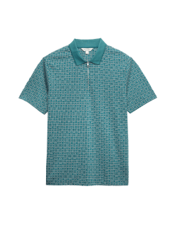 Polokošile s geometrickým potiskem, z čisté bavlny Supima®