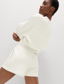 Scuba High Waisted Relaxed Shorts