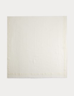 Cotton Linen Blend Scarf