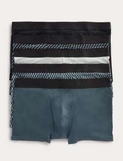 5 Pack Microskin Geometric Hipsters