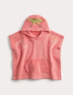 Pure Cotton Towel Poncho (0-3 Yrs)