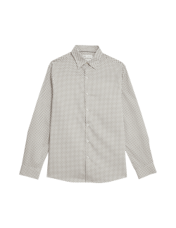 Regular Fit Easy Iron Pure Cotton Shirt