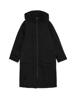 Stormwear™ Funnel Neck Longline Raincoat