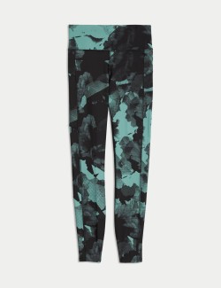 Go Move Printed High Waisted Gym Leggings