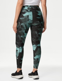 Go Move Printed High Waisted Gym Leggings