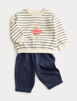 2dílný bundový outfit s vysokým podílem bavlny a bramborou (0–36 měsíců)