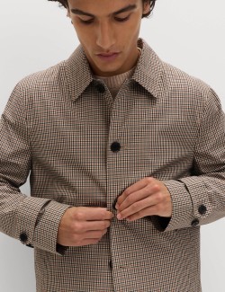 Pure Cotton Check Mac with Stormwear™