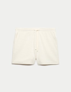 Bouclé Cotton Rich Shorts