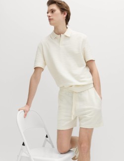 Bouclé Cotton Rich Shorts