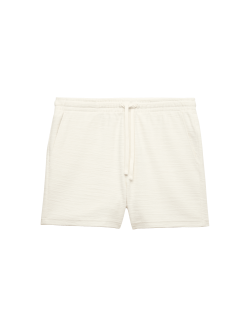 Bouclé Cotton Rich Shorts