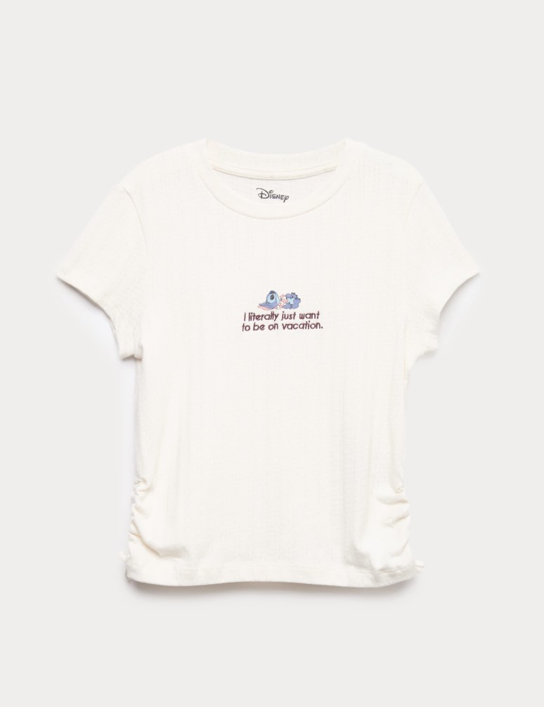Cotton Rich Lilo & Stitch™ Top (6-16 Yrs)
