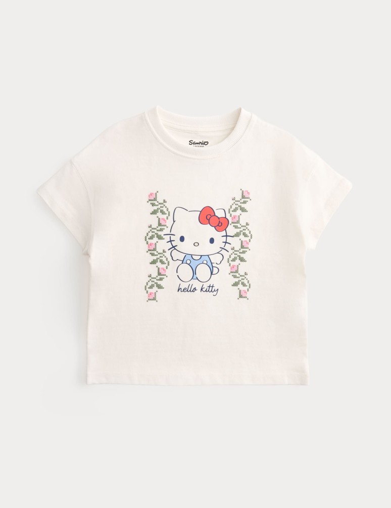 Tričko s motivem Hello Kitty™, z čisté bavlny (2–8 let)