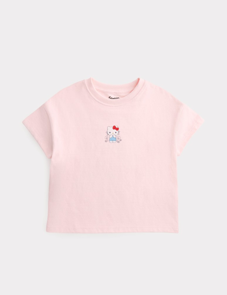 Tričko s motivem Hello Kitty™, z čisté bavlny (2–8 let)