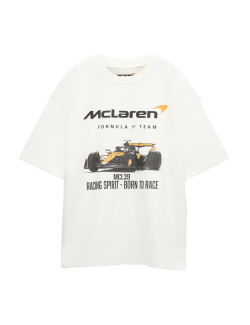 Pure Cotton McLaren™ Graphic T-Shirt (2-16 Yrs)