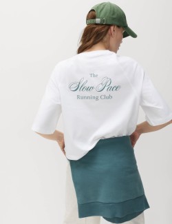 Cotton Rich Graphic Boxy T-Shirt