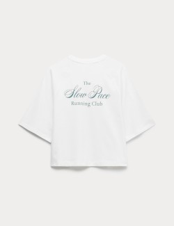 Cotton Rich Graphic Boxy T-Shirt