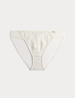 Forget Me Not Lace High Leg Knickers