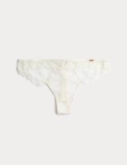 Forget Me Not Lace Thong