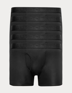 Pruhované trenýrky Microskin, sada 5 ks