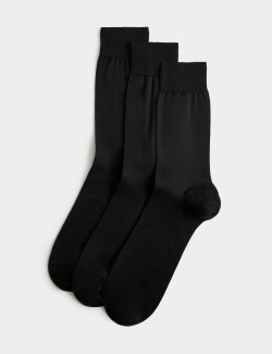3 Pack Pure Cotton Socks