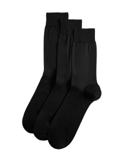 3 Pack Pure Cotton Socks